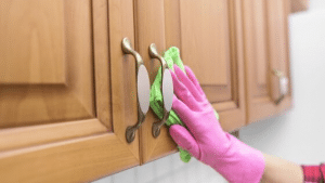 How To Fix A Scratch On A Wooden Kitchen Cabinet
