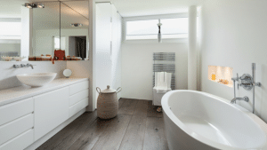 Wood Floors & Bathrooms: They Don’t Mix