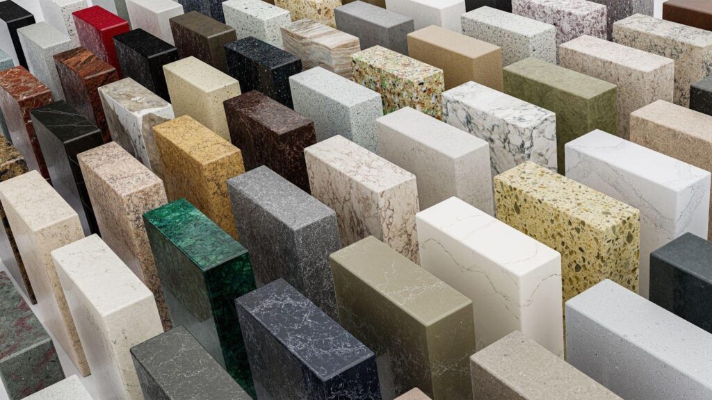 A collection of marbles displaying various colors and designs